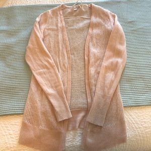 100% Cashmere Pale Pink Cardigan